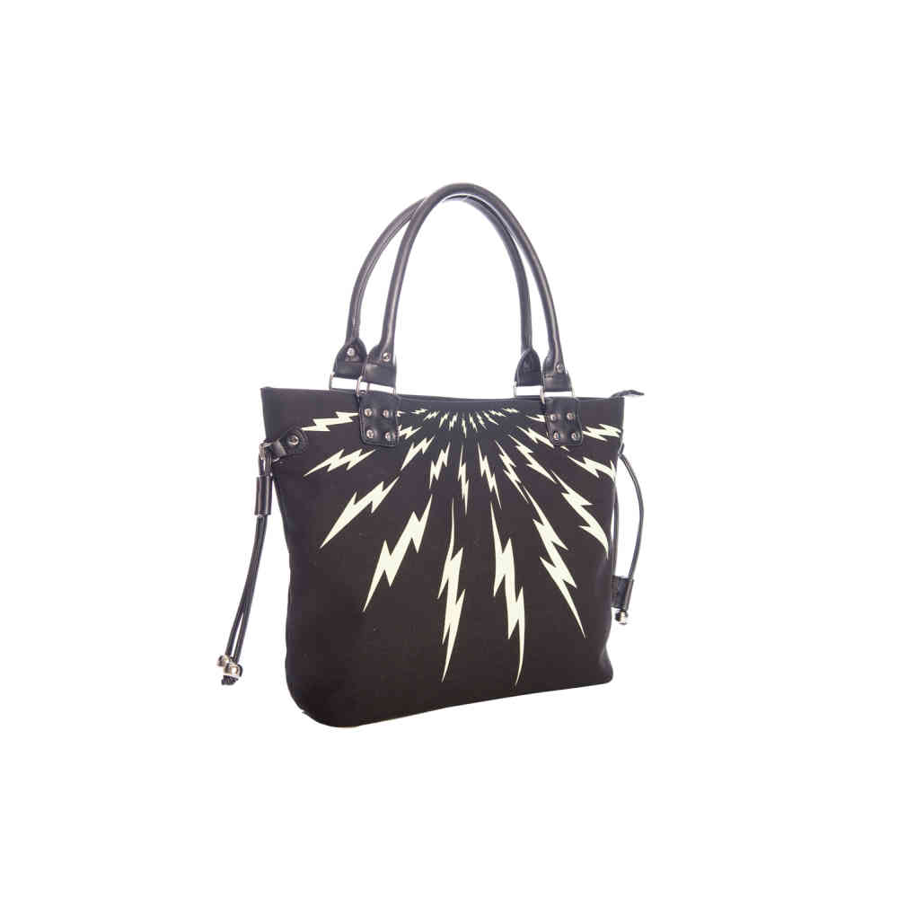 Banned - THUDERBOLT Schoudertas/Shopper - Zwart